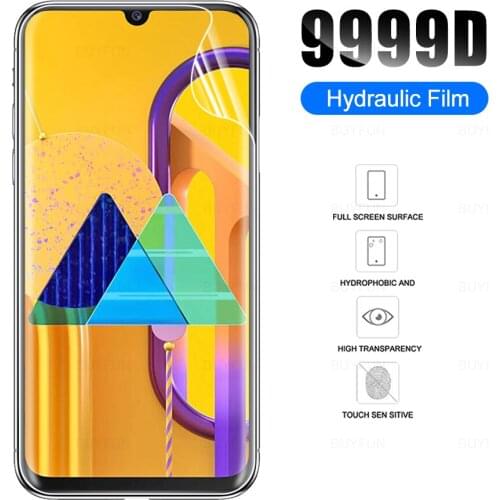 Hydrogel Film For Samsung Galaxy M01 M02s M10 M20 Screen For Samsung Galaxy M21 M21s M30s M31s M62 Note10 Lite S20 FE Phone Film