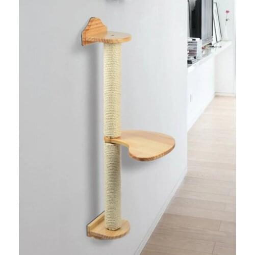 Cat Scratch Board Toy Sisal post Cat Kitten Climbing Scratching Tree Cats Protecting Furniture Grind Claws Cat Scratcher HW024