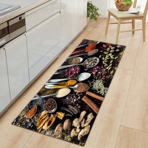Kitchen Rug Living Room Bedroom Childrens Floor Decoration Carpet Entrance Doormat Home Hallway Balcony Bathroom Anti-Slip Mat