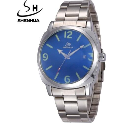 Brand Tags SHENHUA Watches Men Full Steel Automatic Machinery Watches Male Waterproof Date Clock Mechanical Wristwatches For Men