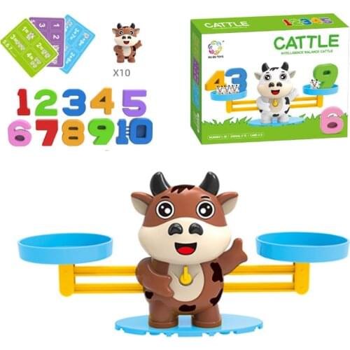 Educational Math Toys Monkey Balance Counting Games For Toddlers Kids 3+ Number Learning STEM Toy For Children Birthday Gifts