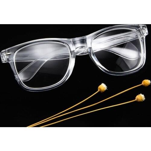 Coyee Retro Transparent White Eyeglasses Frames Men Women Eyewear Vintage RX Spectacles Clear lenses Glasses