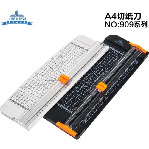 Office Supplies Desk Accessories A4 Paper Cutter Slide Cutting Machine Tools Black With Ruler