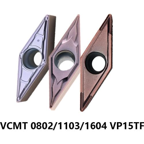 VCMT110304 MV VP15TF carbide inserts cnc turning lathe tools VCMT boring bar machine stainless steel VCMT080204-MV