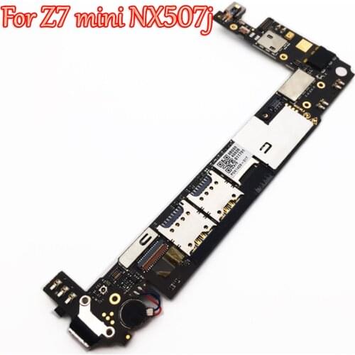 Tested Full Work Unlock Motherboard For ZTE Nubia Z7 mini NX507J Mainboard Logic Circuit Electronic Panel FPC