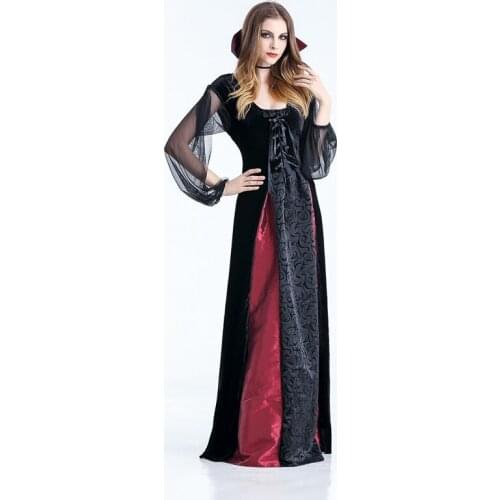 Scary Cosplay Costumes Halloween Horror Masquerade Acting Costume Womens Costume Vampire Zombie Ghost Bride Party Queen 2021