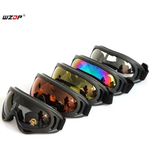 WZJP New Adjustable Windproof Men Women Outdoor Sports Cycling Hiking Skiing Motorcycle Glasses Eyewear Protect Goggles