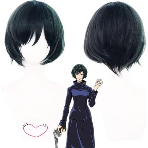 Hot Anime Cosplay Jujutsu Kaisen Cosplay Zenin Mai Wig Jujutsu Kaisen Zenin Mai Costume Heat Resistant Synthetic Wigs Halloween