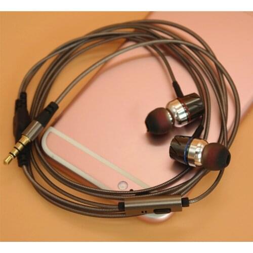 1.2m With Mic DIY Earphone Cable High Quality Replacement Cable Wire For Repair LX9B