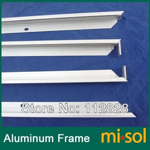 1 x Aluminum frame for solar panel DIY (5x5", 36 cells), solar cell, good design