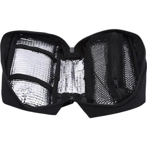 1PC Portable Insulin Glaciated Cold Storage Bag Refrigerated Box Refrigerator Heat Packs Drug Freezer Storage Pack