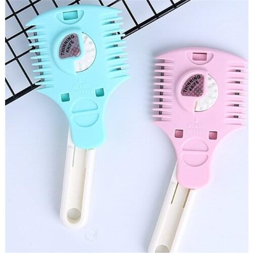 1Pc Unisex Hair Trimmer Cutter Razor Comb Combo Calibration Blade Razor Barber Styling Hair Cutting Remover Manual Clipper