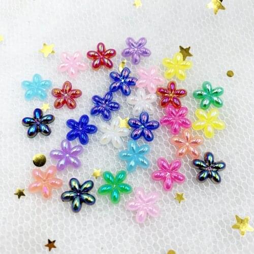 10mm 60pcs/ Lot acrylic AB flat-back DIY jewelry/manicure decoration scrapbook rhinestone trim