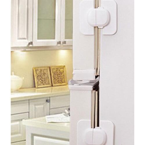 3Pcs/Lot Multi-function Baby Safety Refrigerator Lock Thickening Children Home Anti-pinch Safety Lock Child Safety Supplies