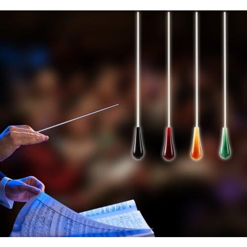 4 Colors Conductor Professional Music Baton Stage Performance Director Wand for Concert