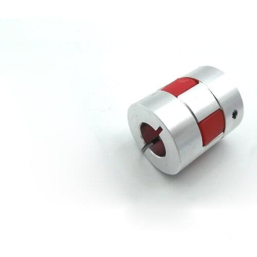 4pcs 10X10 D20L25 Aluminium Shaft Plum blossom Coupling Motor Connector Flexible shaft