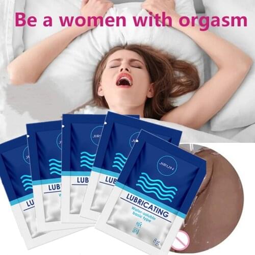 5pcs Portable Small Package Lubricant Water-soluble Lubricating oil 8ml/pcs Vaginal Lubrication Anal Sex Adult Sexual Products