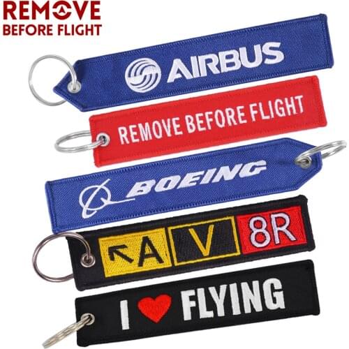 BOEING Keychain llavero GiftsEmbroidery Key Ring Aviation Gifts Key Fashion Jewelry Pilot Aviator Keychain for Aviatition Gift