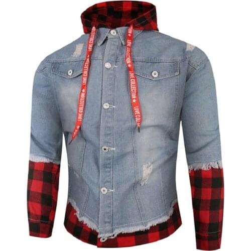 CESNLEOIK Hooded Jackets For Men