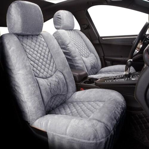 Car Seat Covers Winter Warm Automobiles Seats Cover Faux Wool for bmw x3 f25 x1 e84 e83 g30 x6 e71 e70 f34 x5 f15 x6 f16 f10 f11