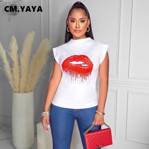 Женские базовые футболки CM.YAYA China At AliExpress
