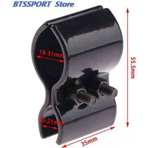 For MP-155 Tactical Barrel Ring Flashlight Laser Clamp Mount Scope Sighting Telescope Torch Mount Holder