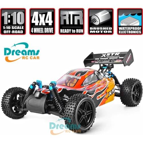 HSP RACING XSTR PRO 94107PRO REMOTE CONTROL CAR TOYS 1/10 ELECTRIC POWERED BRUSHLESS MOTOR OFF ROAD RTR BUGGY