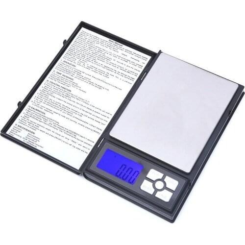 Pocket High Precision Electronic Digital Scale 500G/0.01G Jewelry Kitchen Scale Gold Silver Jewelry Weight Balance Scales