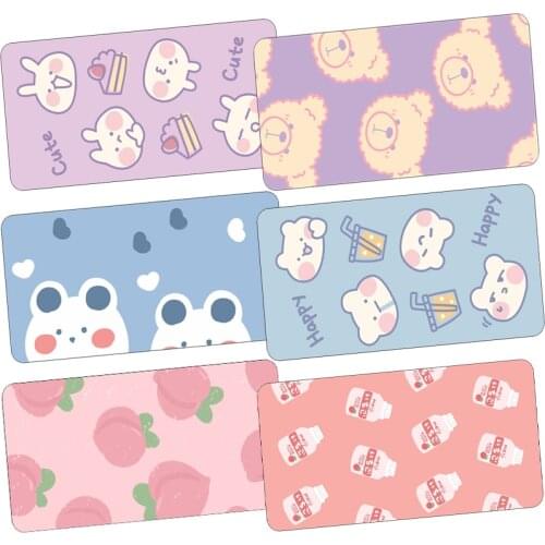 Kawaii Mouse Pad Gamer Large Cute Mousepad Grande Keyboard Computer Personality Pink Anime Carpet Rubber XL Laptop Desk Mat