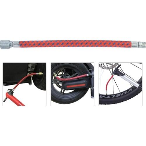 Tire Pump Extension Tube Electric Scooter Bike Road Cycling Bicycle Universal Tire Inflation Hose Pump Extension Tube
