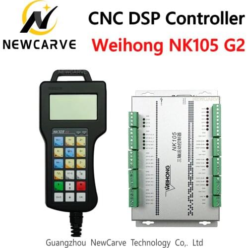 Original Weihong NK105 G2 G3 DSP Controller 3 Axis NC Studio Motion Control System For CNC Router ATC Machine NEWCARVE
