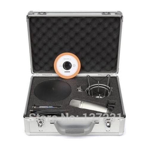 SAMSON C01U Pak - Recording / Podcasting Pak USB Studio Condenser microphones digital audio bundled with Cakewalk Sonar LE