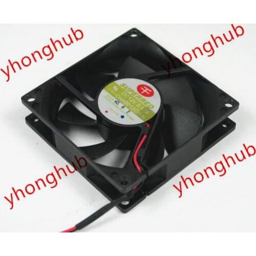 SUPEREED CHA8012CB-N DC 12V 0.17A 2-wire 80x80x20mm Server Cooling Fan