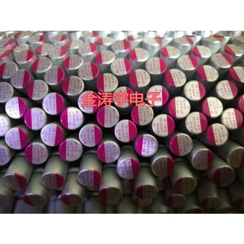 Solid state capacitor 6.3V1500UF 8*12 original solid-state board developing capacitor 1500UF 6.3V