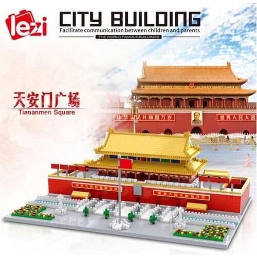 4720pcs Kids Teens Building Toys Blocks Adult Puzzle The Tiananmen Square Lezi 8016 no box