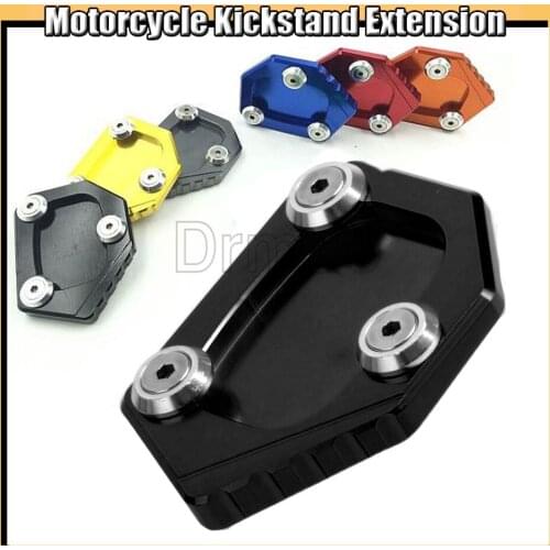 Motorcycle CNC Accessories Motorbike Side Stand Enlarge Extension Kickstand For Honda NC700S 700X CBR500R CB500F 500X