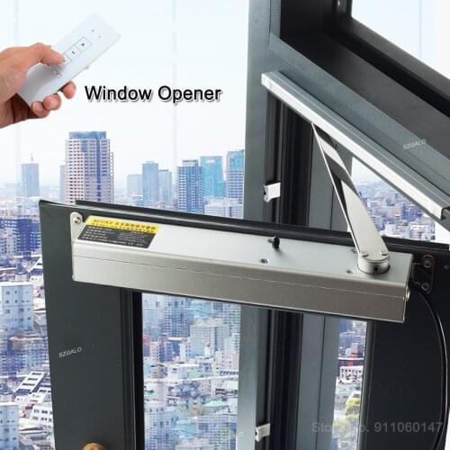 Automatic Casement Window Operator Intelligent Remote Control Electric Window Opener Home Essential with Rain Sensor Optional