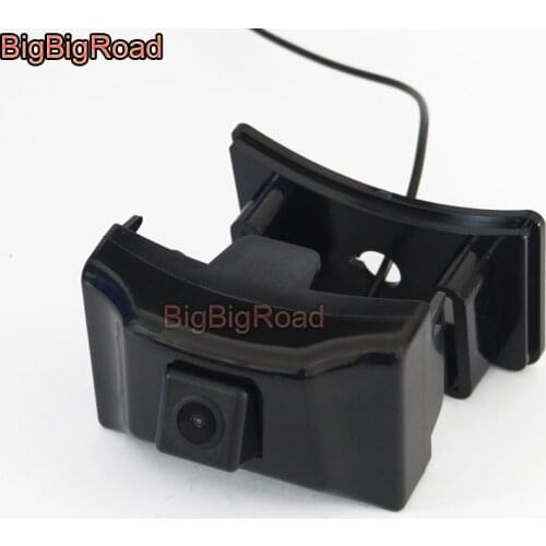 BigBigRoad For Toyota Land Cruiser Prado 150 J150 LC150 2010 2011 2012 2013 Car Front View Grille Logo Camera Waterproof