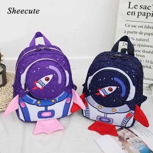 Kids School Bags Cartoon Backpack Anti-lost Kindergarten Boys and Girls Childrens School Bag Mini Backpacks Small Bags Bookbag