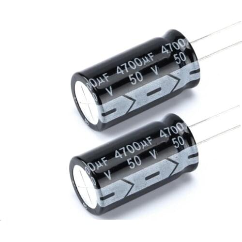 2PCS 50v4700uf 4700uf50v 18*35 50v 4700uf 18x35 Electro Electrolytic capacitor
