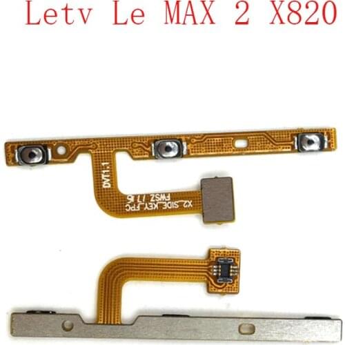 1PCS 100% Original For Letv MAX2 X820 Power Button Volume Key Flex Cable FPC