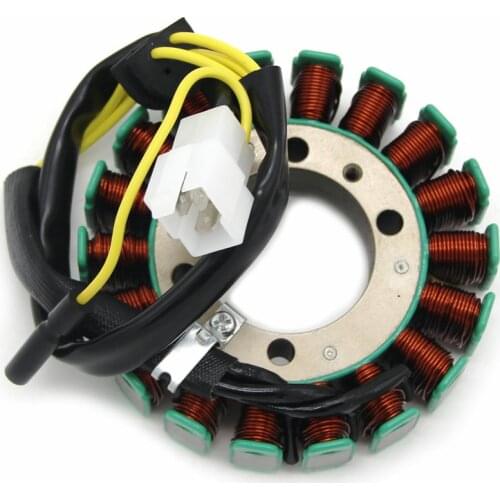 Motorcycle Generator Stator Coil Comp For Honda 250cc Scooter Moped 18 Pole Stator 3 Phase DC Parts CN250 CF250 Helix 250 MOTO