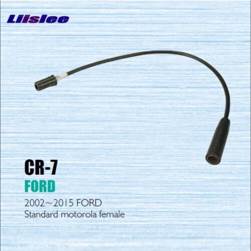 Liislee Car Radio Antenna Adapter Cable Wire For Ford 2002~2015 Aftermarket Stereo CD DVD GPS Installation Kits Accessories