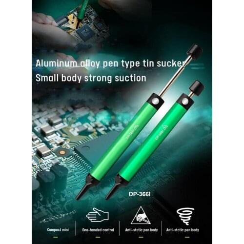 Soldering and Desoldering Pump/soldering Iron/removal of Soldering Iron Pen Soldering Repair Tool Manual Tin Gun