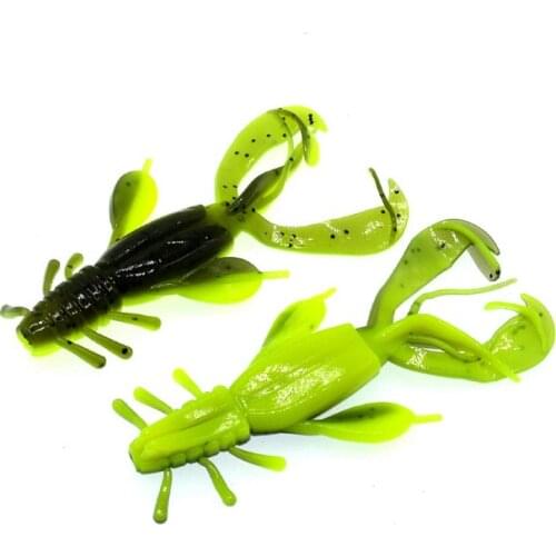 10cm/10.5g Silicone Soft Fishing Lure Pesca Fishing Tackle Trout Lure Shrimp Lure Sea/Fresh Water Bait