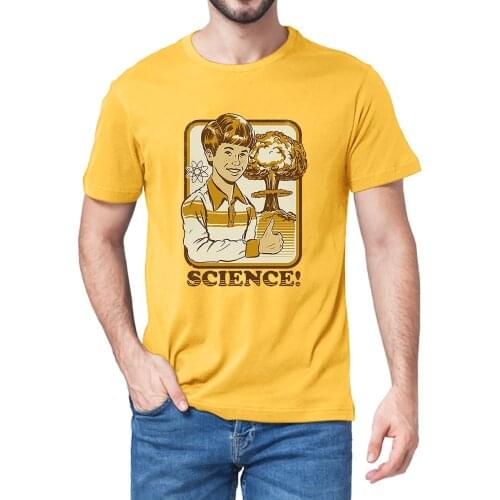 Unisex 100% Science! Variant Creativity Comics Print Summer Mens Novelty Oversized T-Shirt Women Casual Streetwear EU Size Tee
