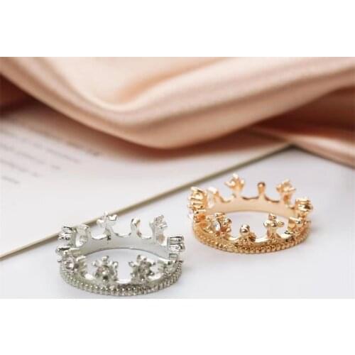 Vintage crown ring for women jewelry Punk Couple rings on fingers slytherin steam anillo attack on titan Massive ring wholesale