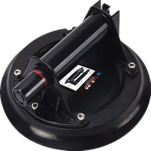 The suction cup air pump vacuums the suction cup to powerfully transport large slabs of ceramic tiles, glass and floor tiles