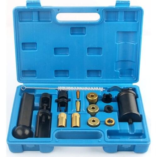18PCS F-S-I Fuel Injector Service Tool Puller Set Injector Remover And Installer Tool Set For V-A-G Au-di V-W F-SI Petrol