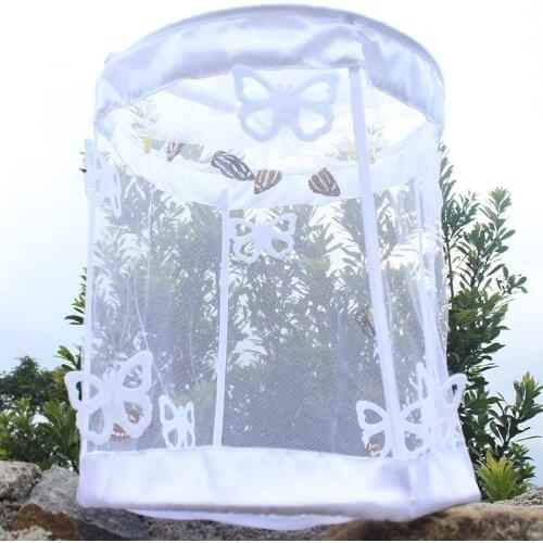 18x18cm Solid New Insect Breeding Cage Folding Habitat Net Butterfly Incubating Mesh Practical
